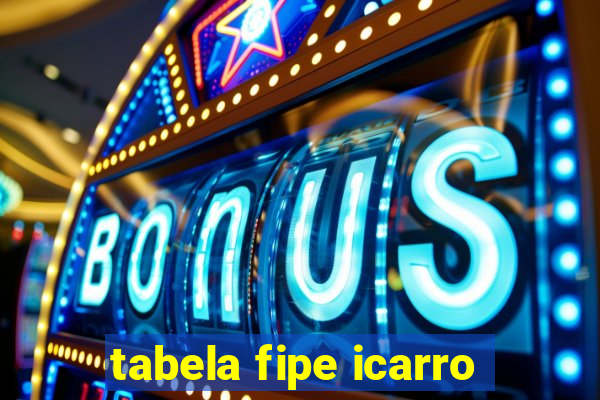 tabela fipe icarro